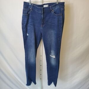 Lane Bryant curvy fit High Rise skinny jeans